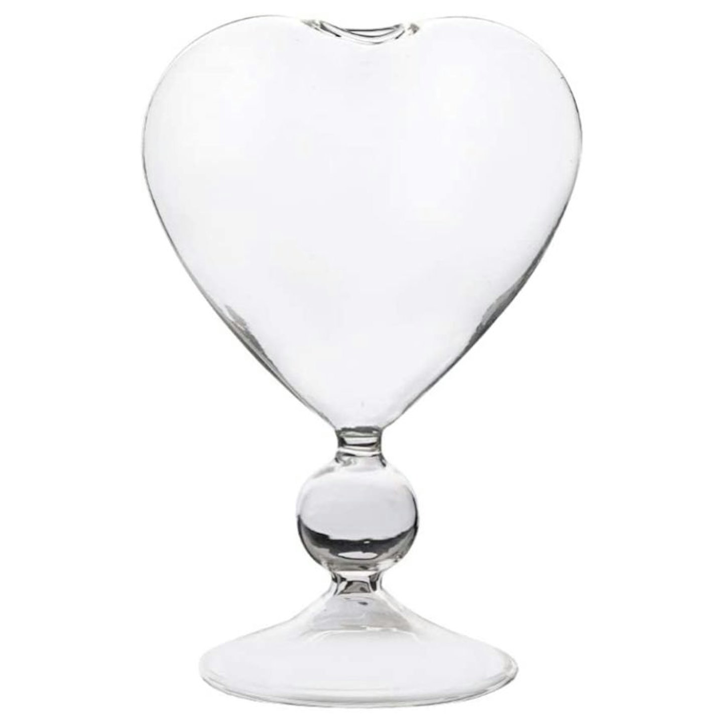 Amazon Heart Shaped Wine Glass