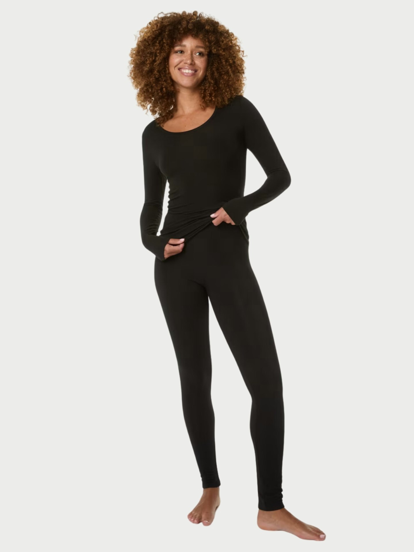 M&S Heatgen™ Medium Thermal Brushed Leggings