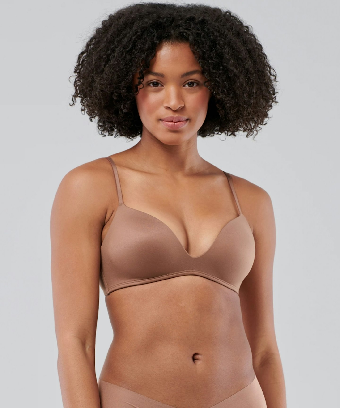 Gilly Hicks Bare Comfort Wireless Lightly Lined Plunge Bra