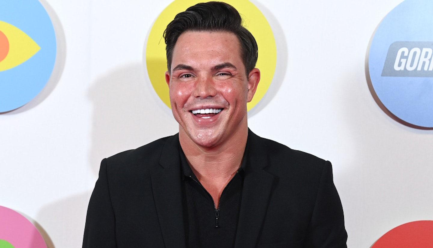 TOWIE's Bobby Norris on the red carpet at the Gay Times Honours
