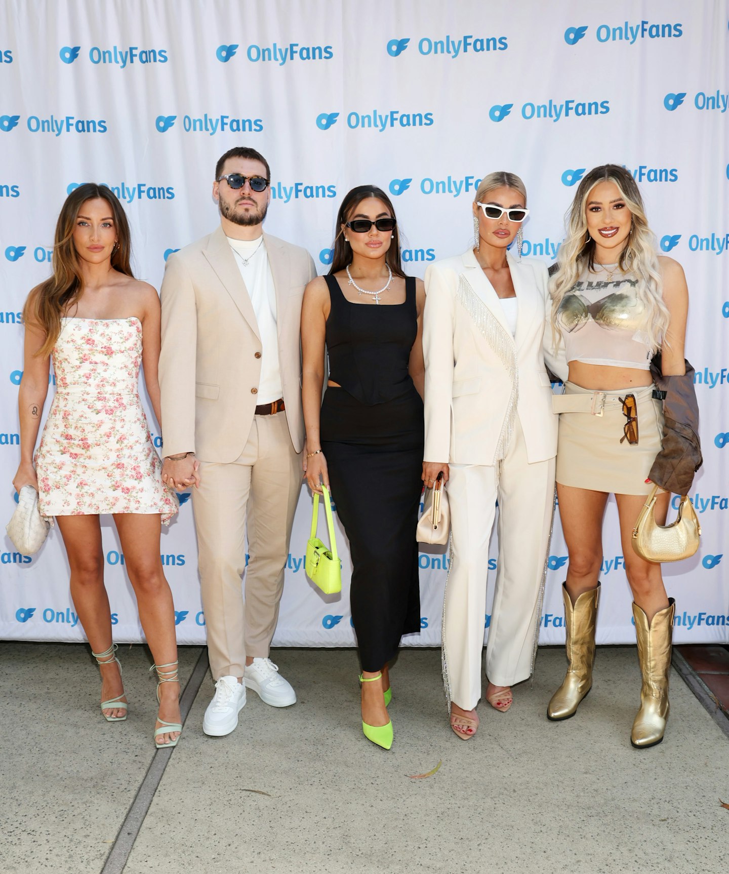 Georgia Shults, Charlie Sims, Frankie Sims, Chloe Sims, and Demi Sims