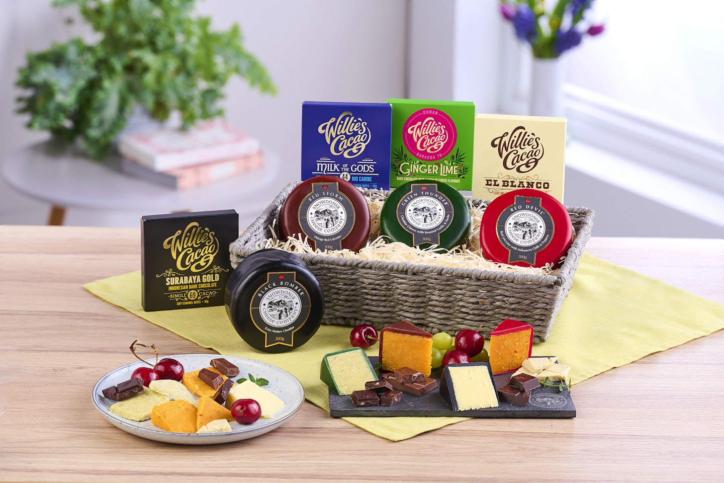 Cheese & Chocolate Tasting Basket