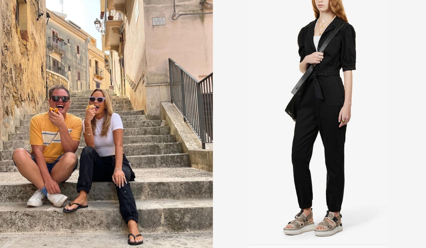 Amanda's Black Boilersuit (Amanda and Alan's Italian Job)