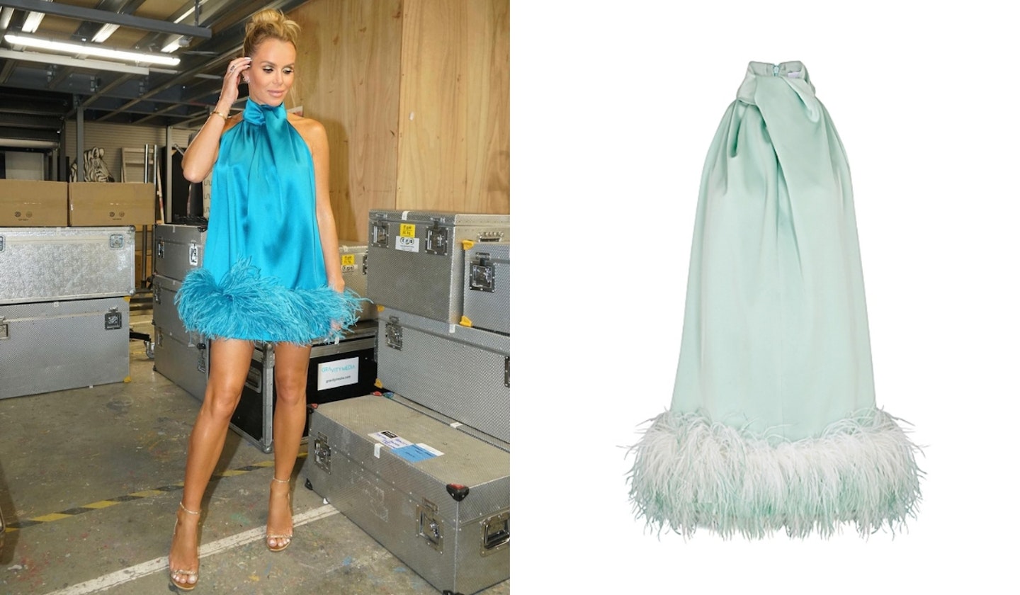 Amanda's 16Arlington Feather Halterneck Dress (I Can See Your Voice)