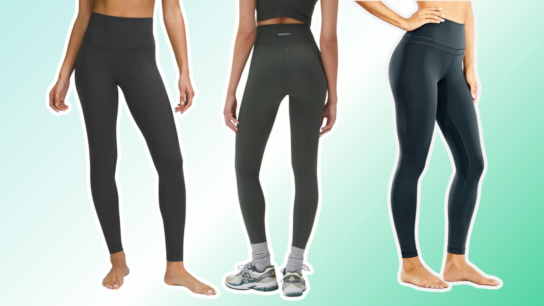 9 pairs of high waisted leggings that don't fall down | Express.co.uk