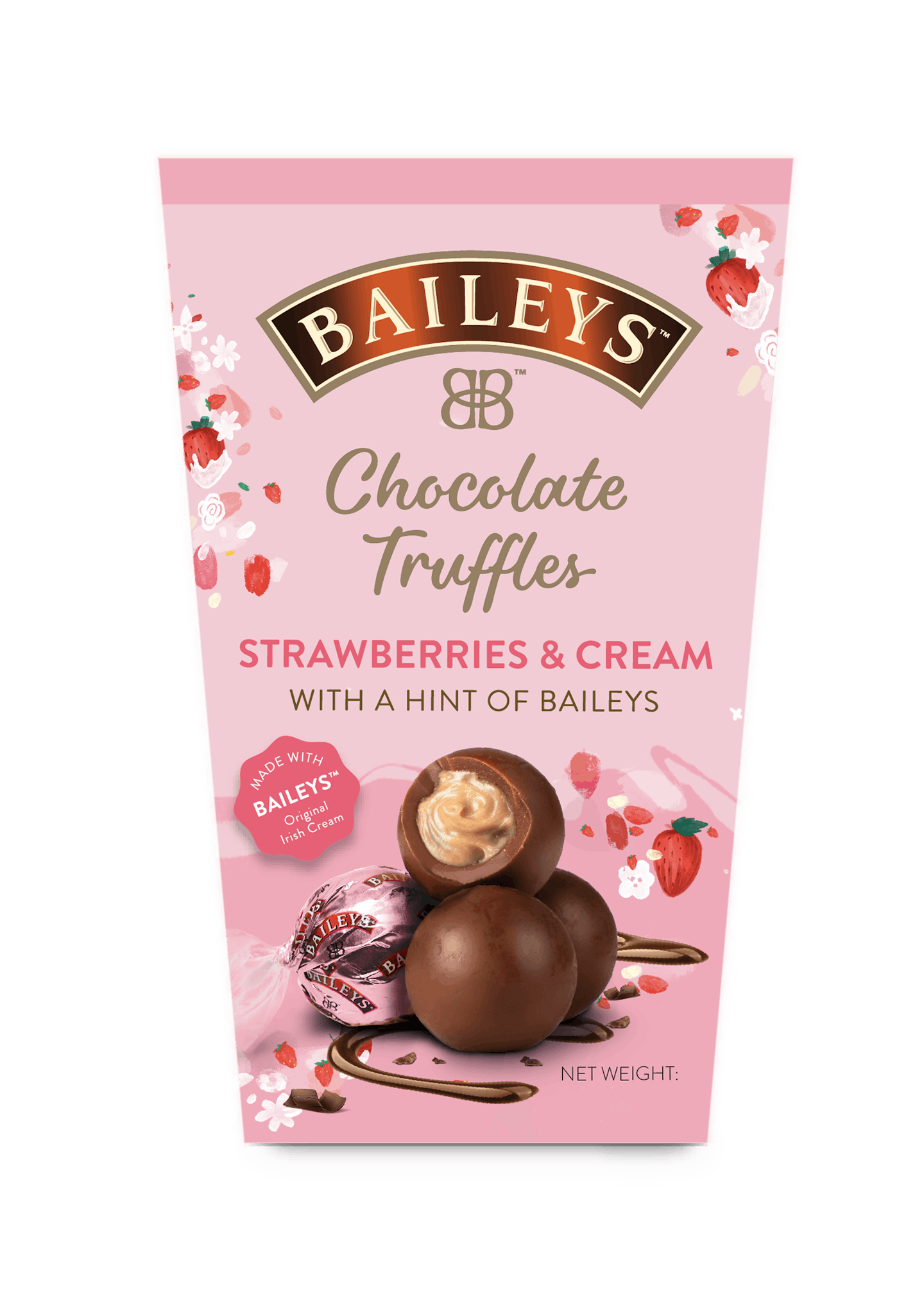 Baileys Strawberries & Cream Truffles