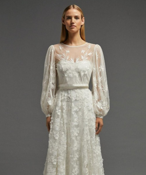 Coast Embelished Puff Sleeve Co Ord