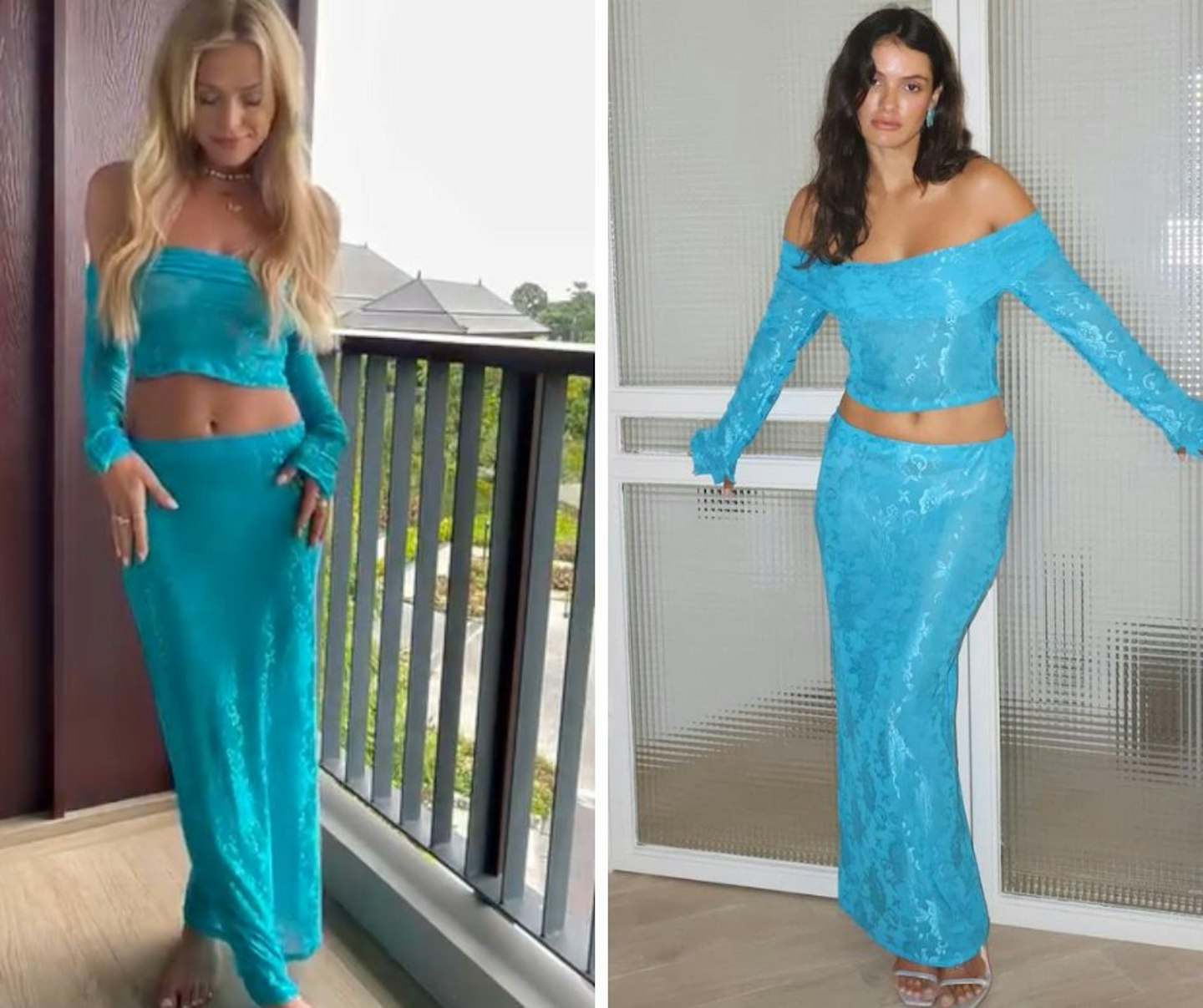 Chloe's Turquoise Co-Ord