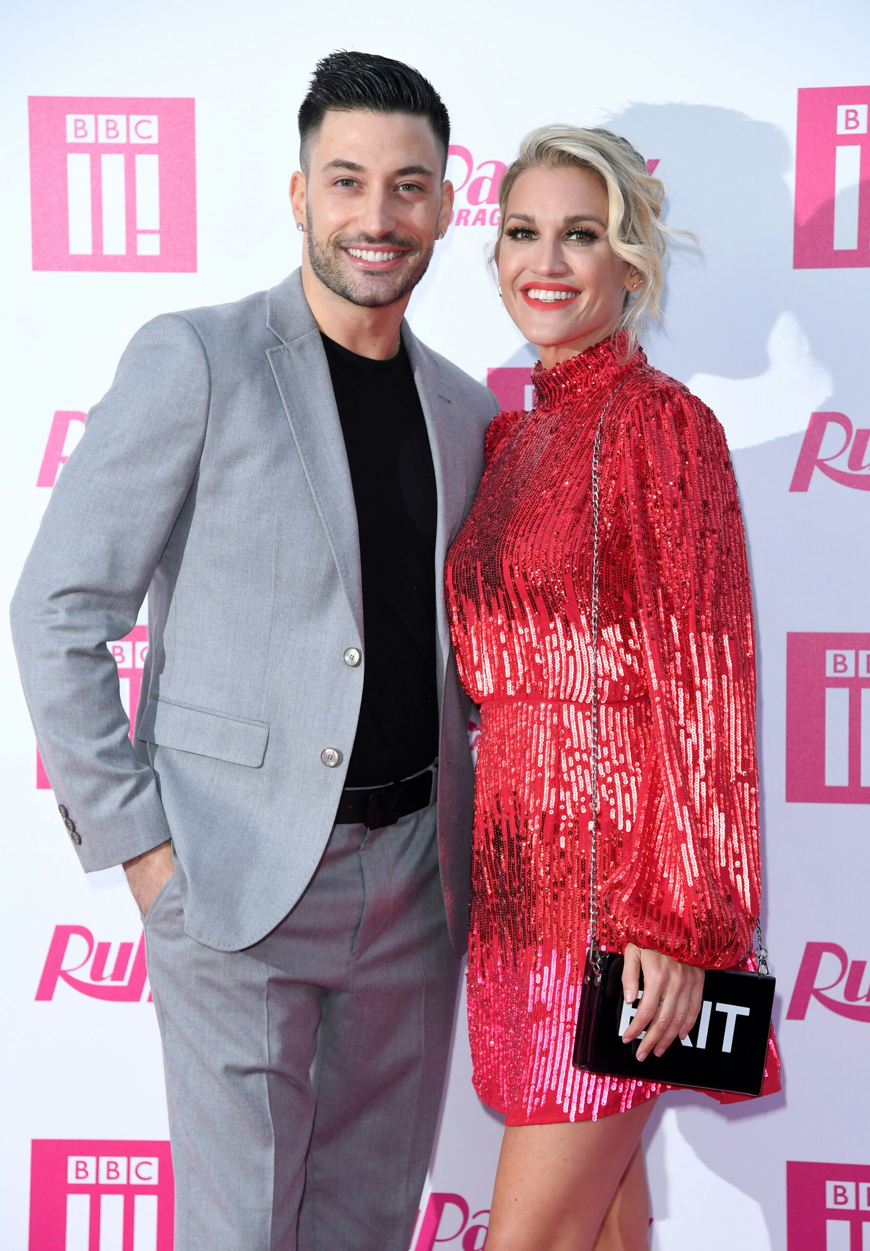 Giovanni Pernice and Ashley Roberts attend the Ru Paul