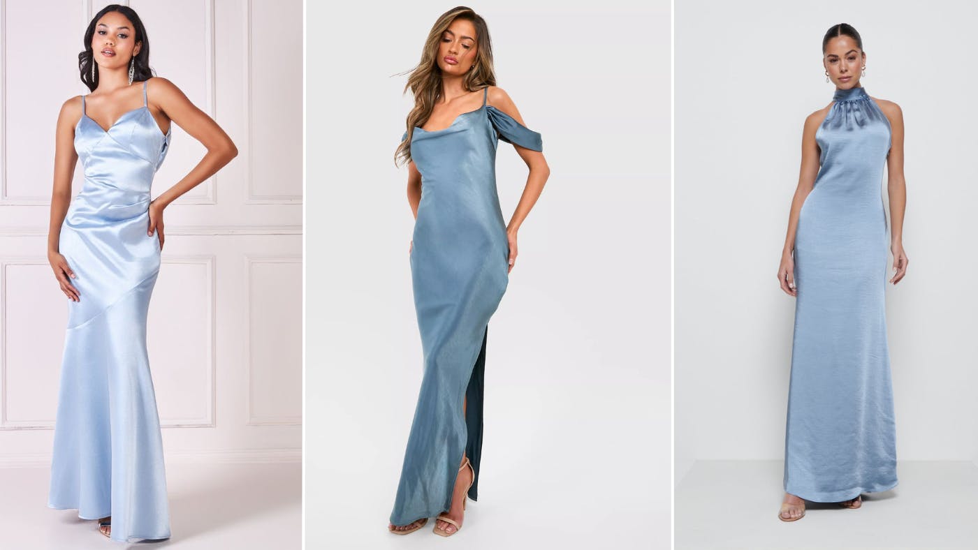princess polly baby blue dress Mist Blue Bridesmaid Dresses for Sale in South Mississippi main image 1