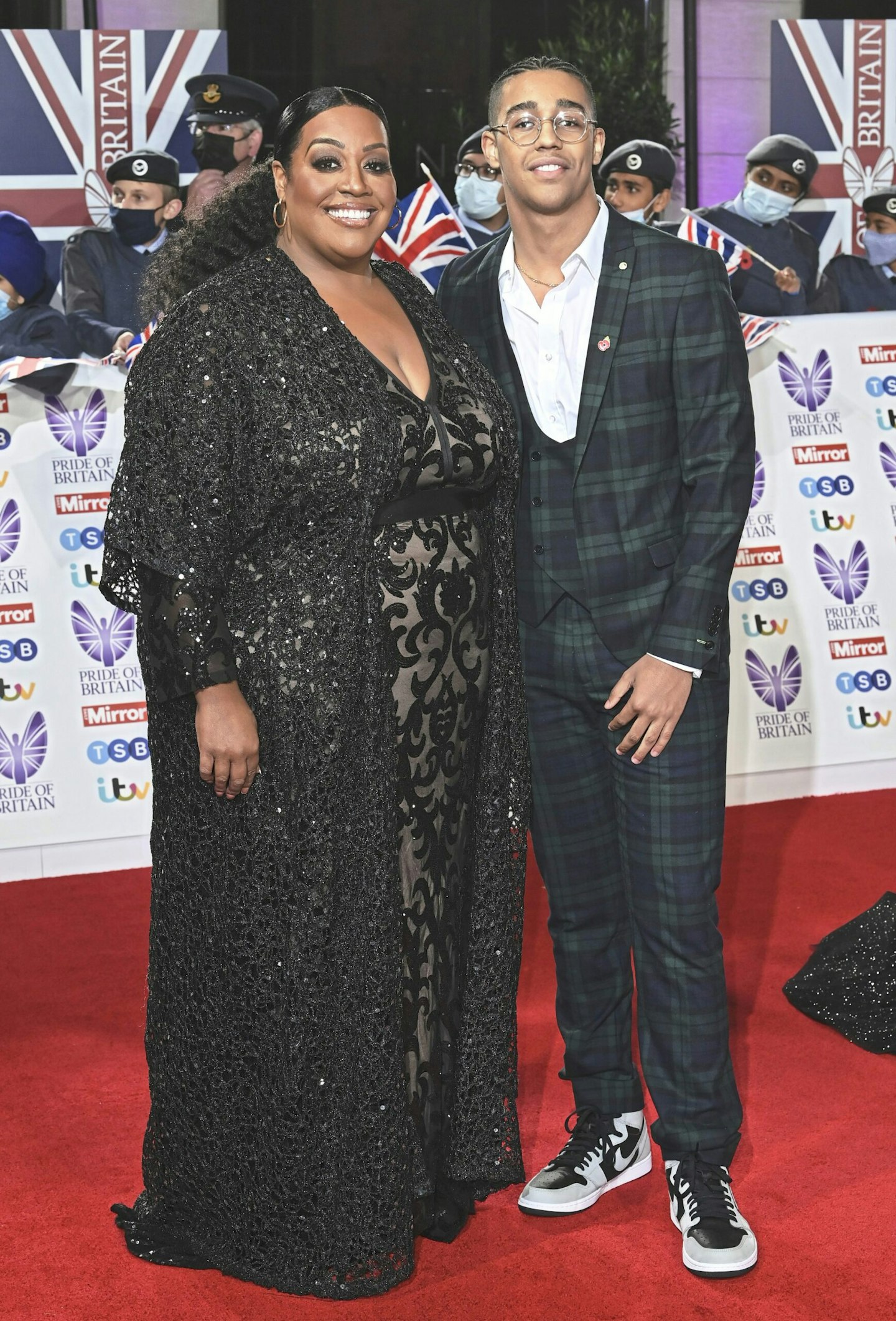 alison hammond and her son