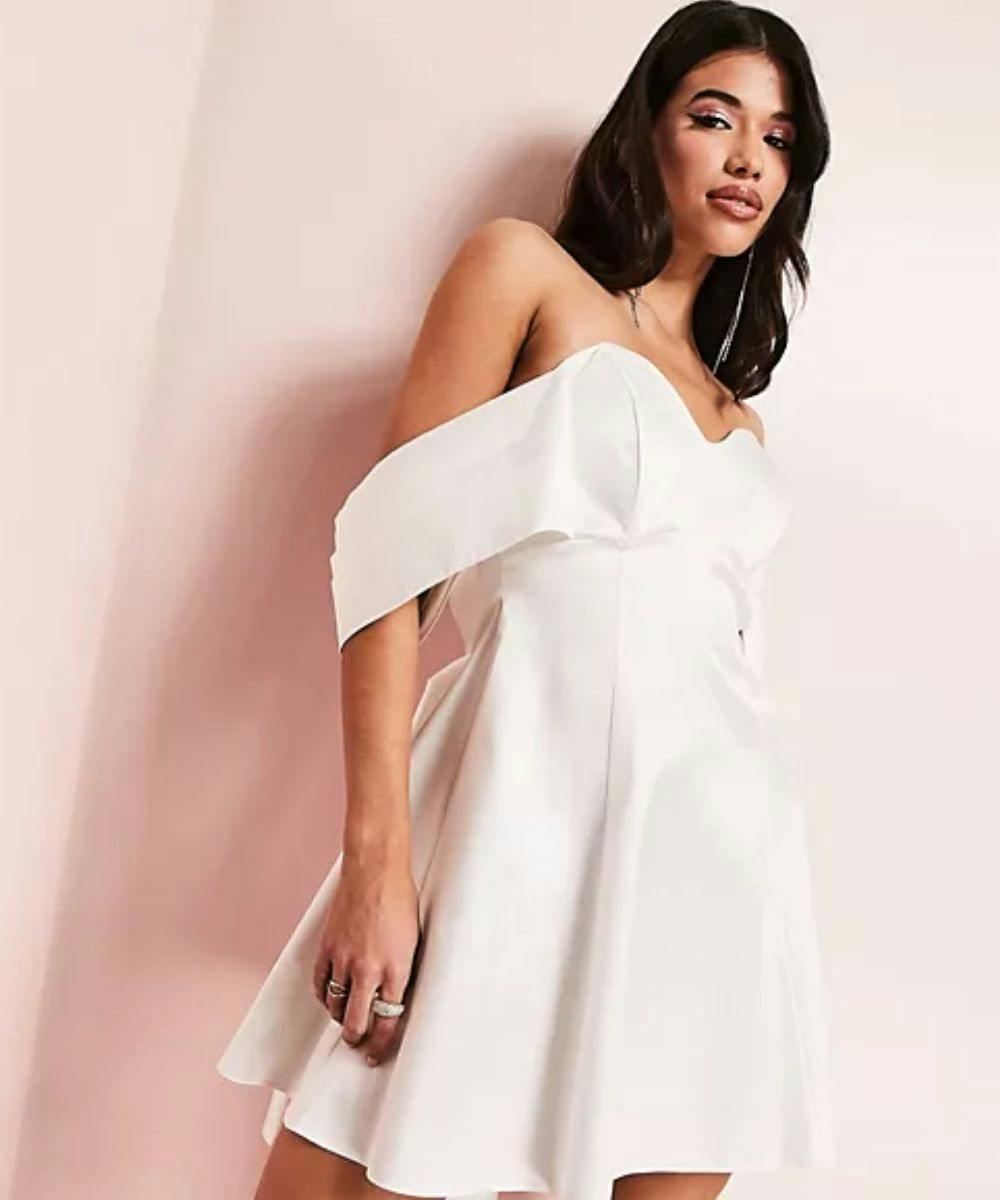 Mini skater outlet dress for wedding