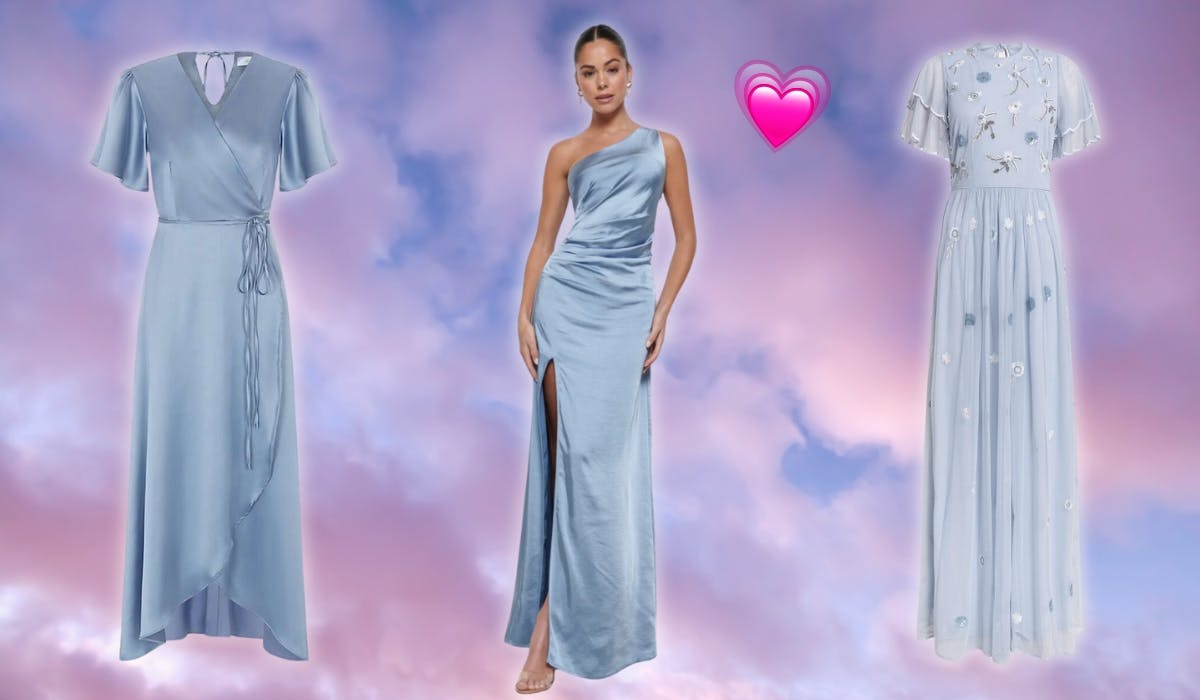 Dusty Blue Bridesmaids Dresses UK