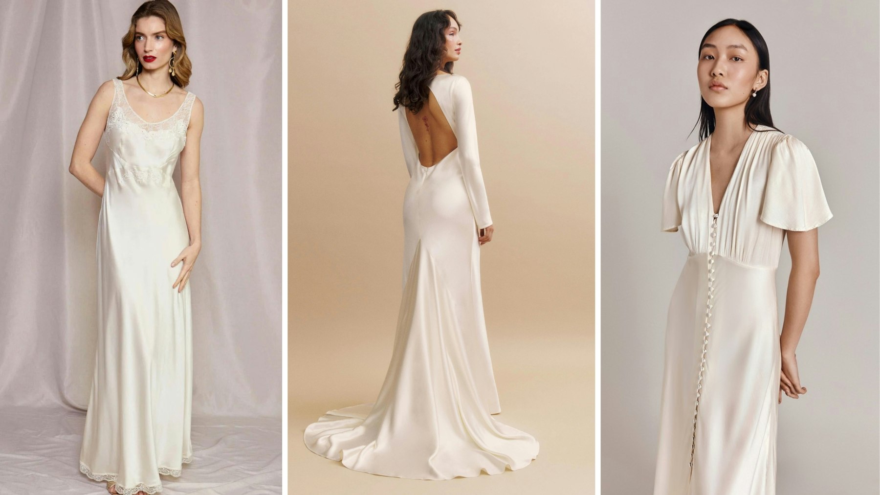 The Best Simple Wedding Dresses 2024: For Minimalist Brides
