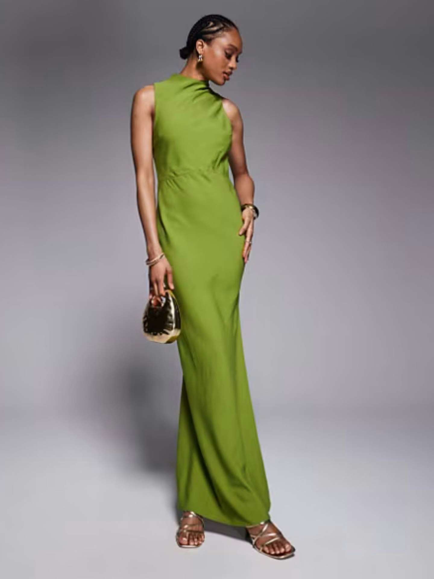 Green wedding guest