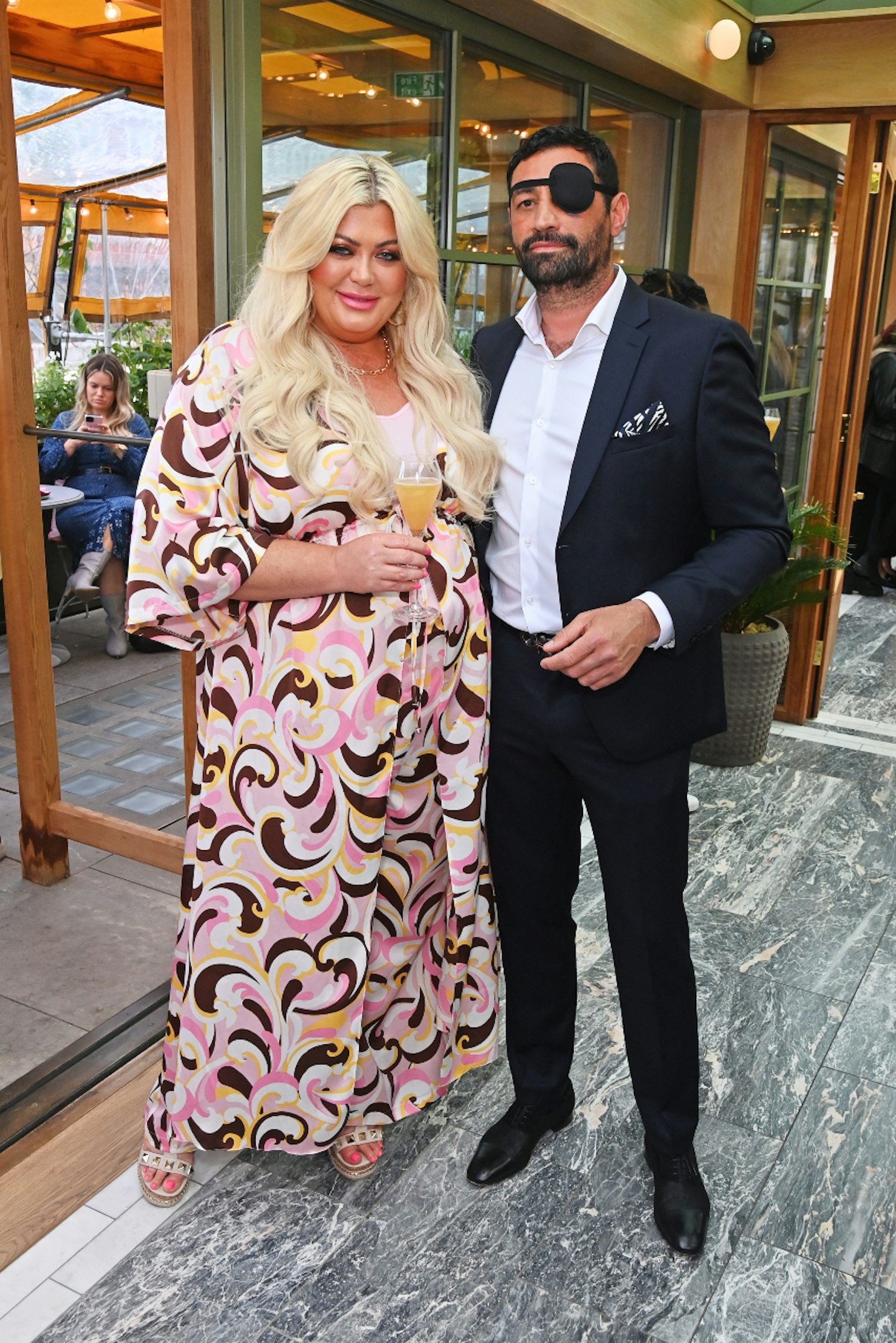 Gemma Collins and Rami Hawash