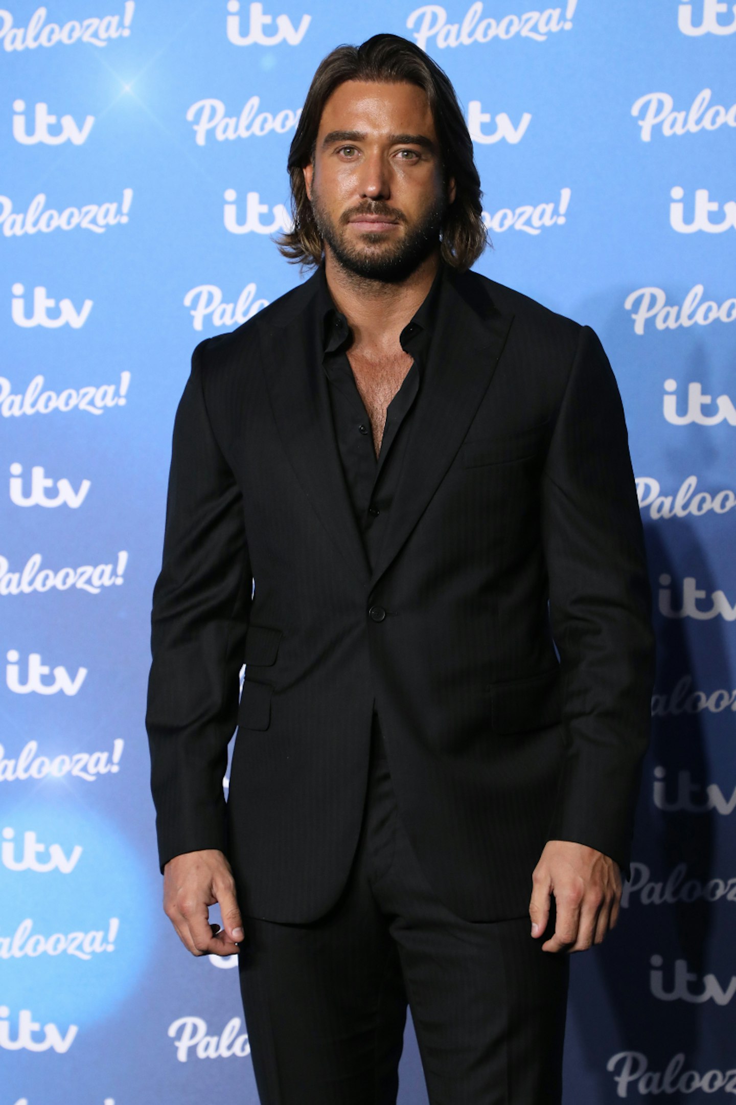 TOWIE's James Lock on the red carpet at the ITV Palooza