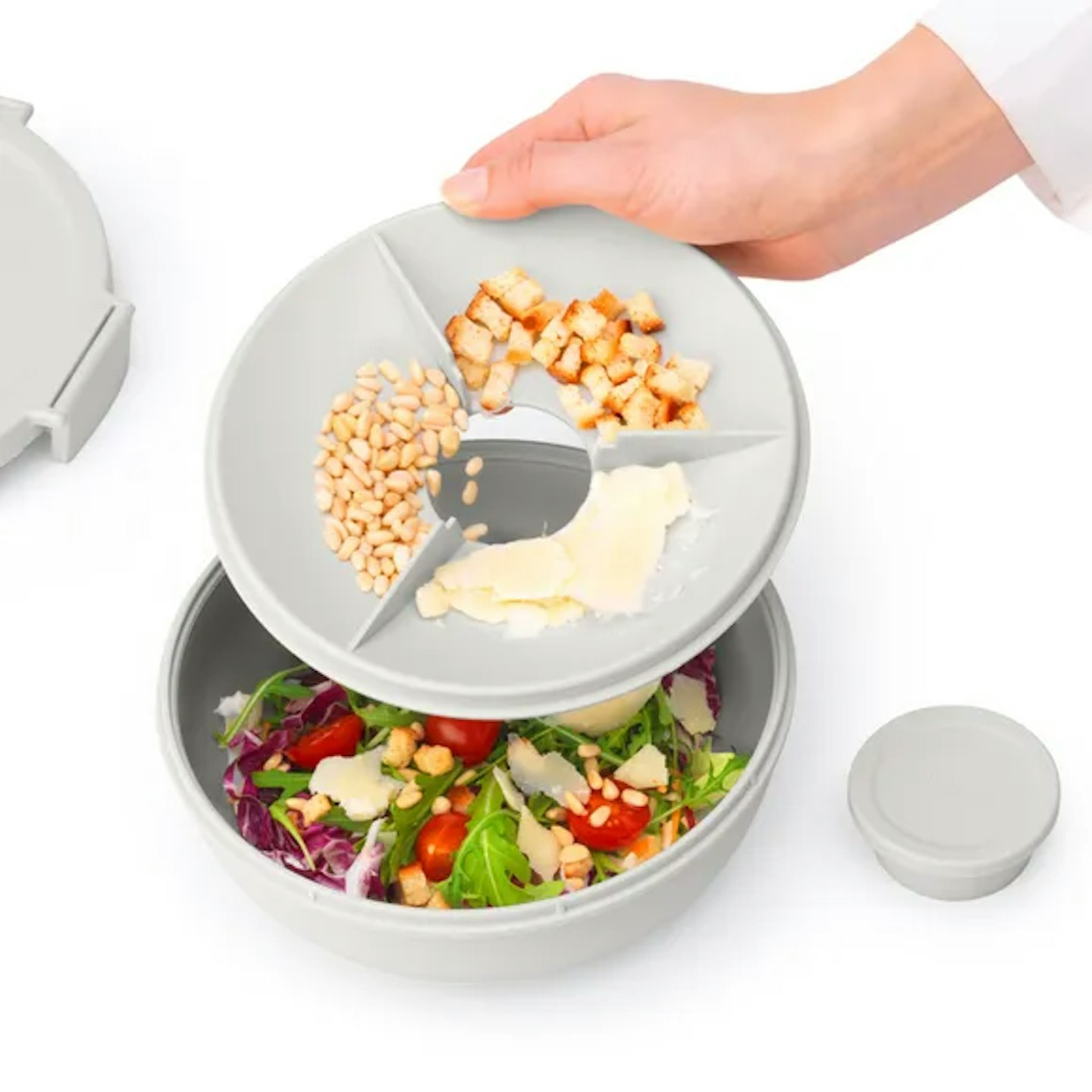 Brabantia Make & Take Grey Salad Bowl