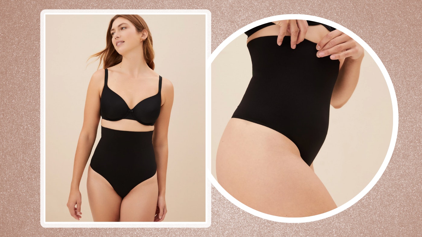 No vpl shapewear top thong