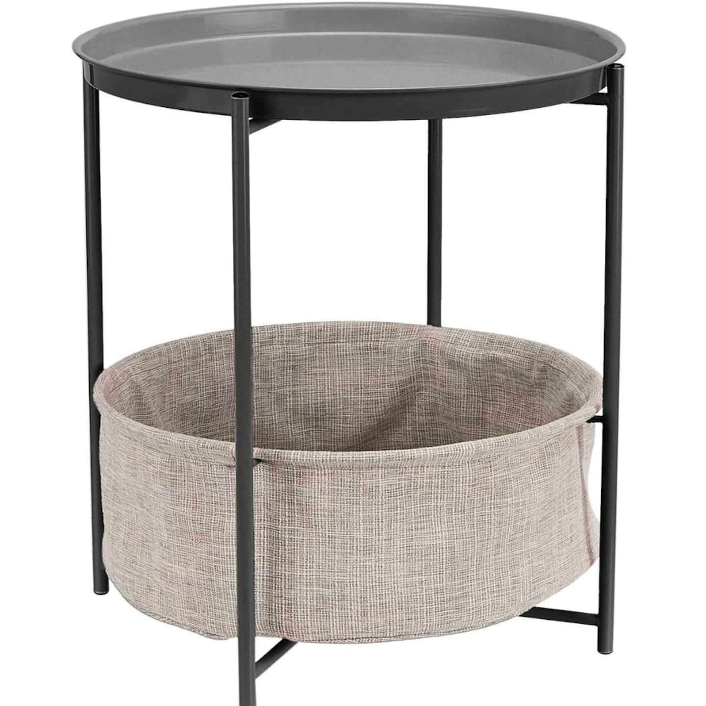  Amazon Basics Round Storage End Table 