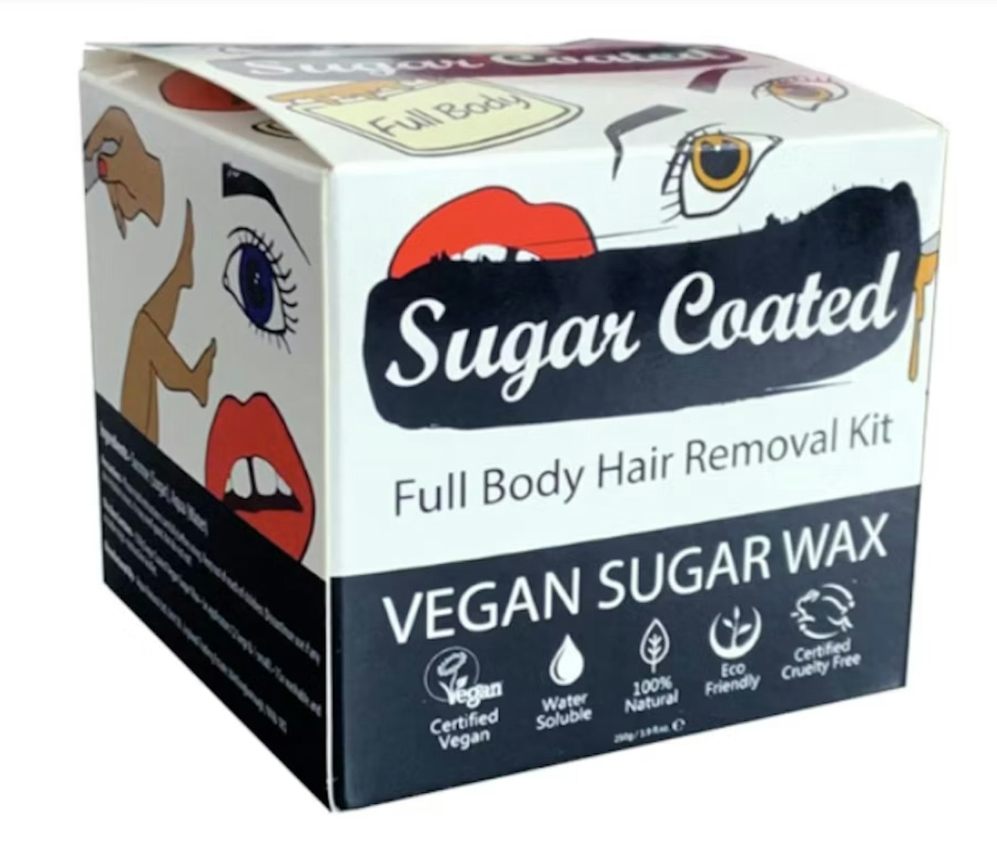 Sugar Coated Hair Removal Wax Kit