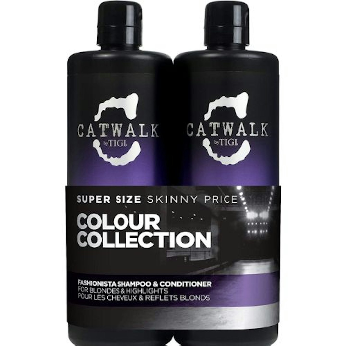 Catwalk by TIGI Fashionista Purple Shampoo and Conditioner for Blonde Hair