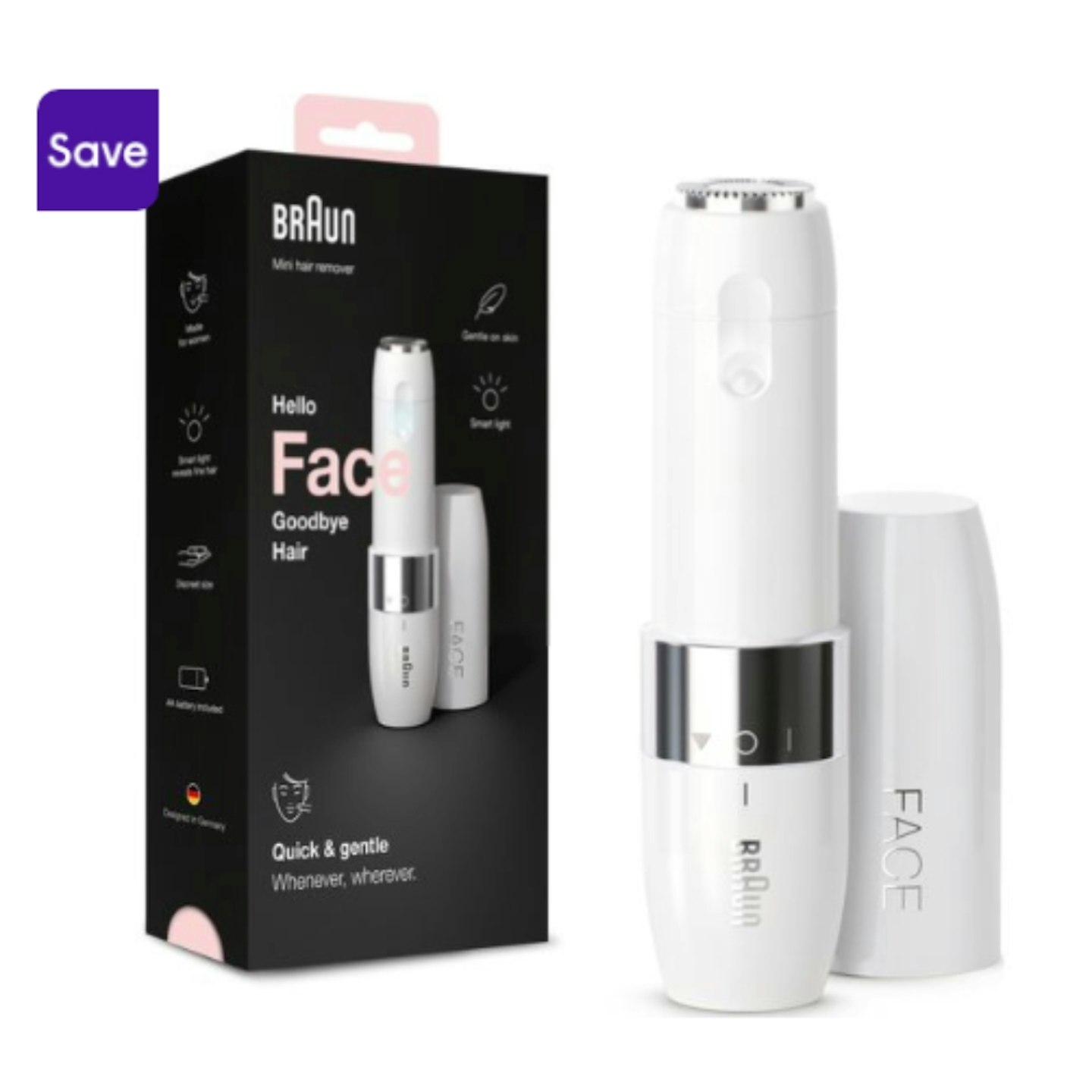 Braun Face Mini Hair Remover FS1000