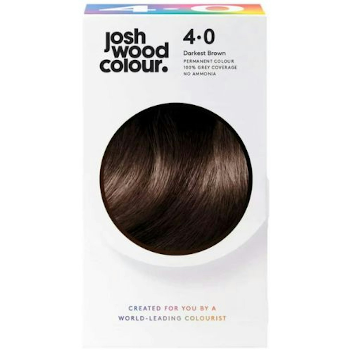 Josh Wood Colour 4.0 Deep Dark Brown Permanent Hair Dye