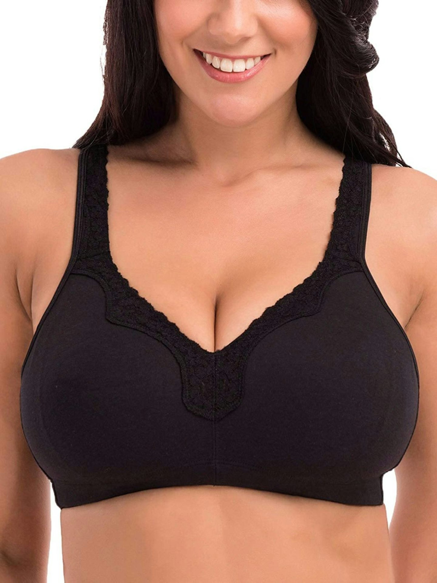 Delimira Women's Lace Plus Size Bra