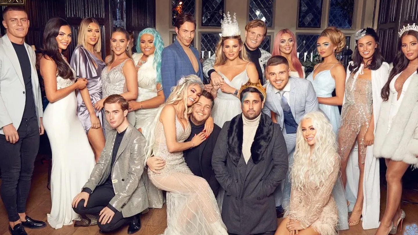 TOWIE cast dressed up for Christmas special