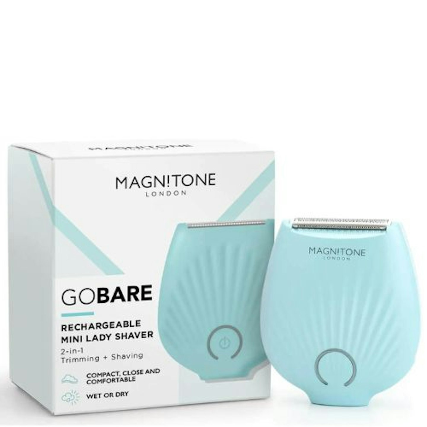 MAGNITONE London Go Bare! Rechargeable Mini Lady Shaver 