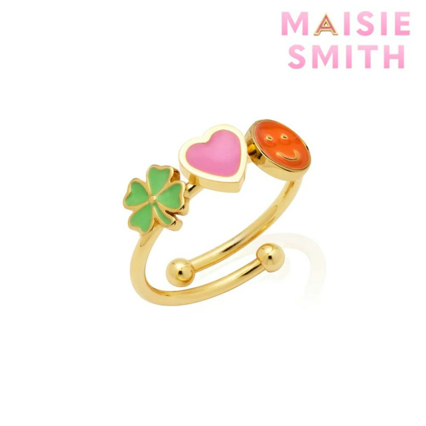 Abbott Lyon X Maisie Smith Custom Enamel Charm Builder Ring