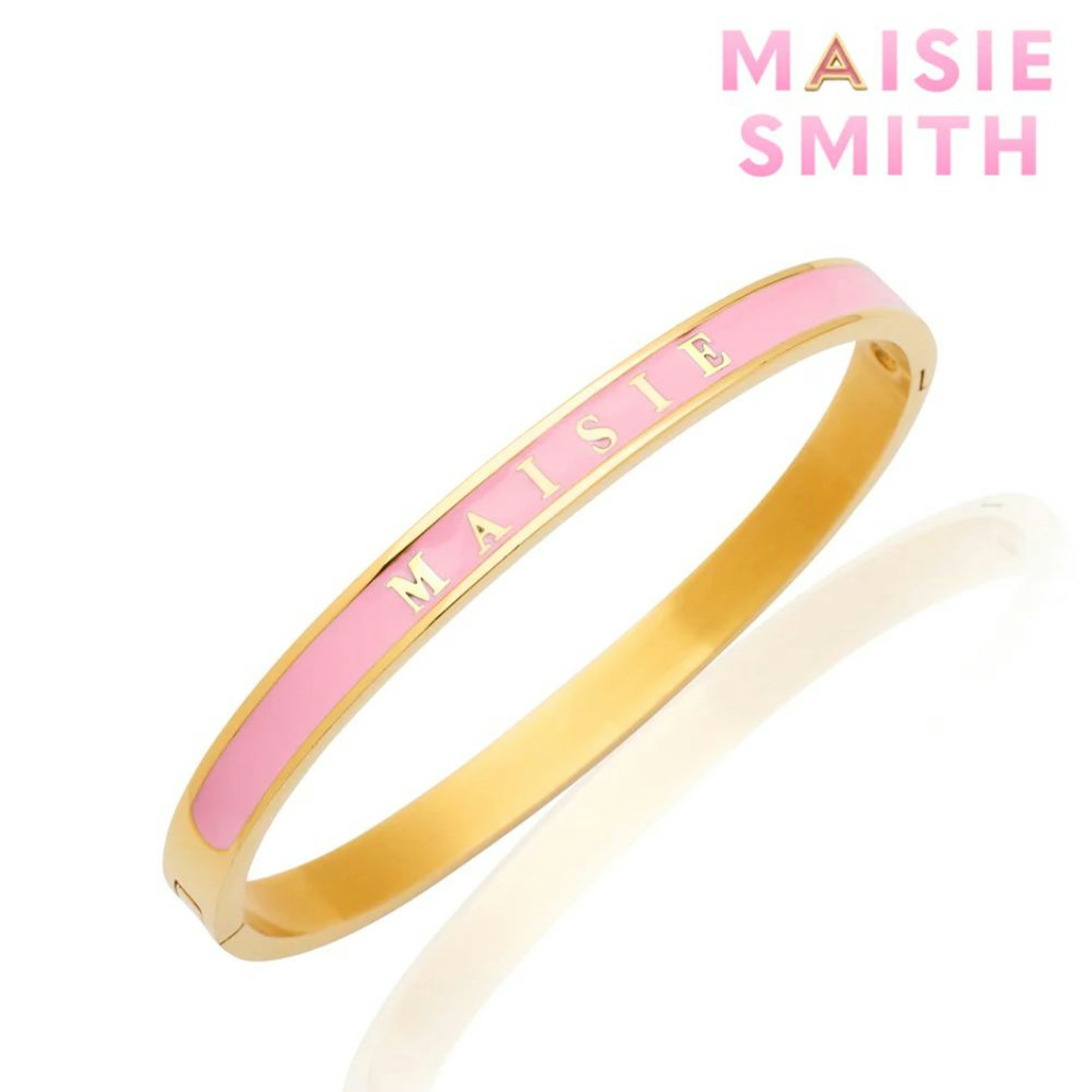 Abbott Lyon X Maisie Smith Custom Name Colour Enamel Bangle
