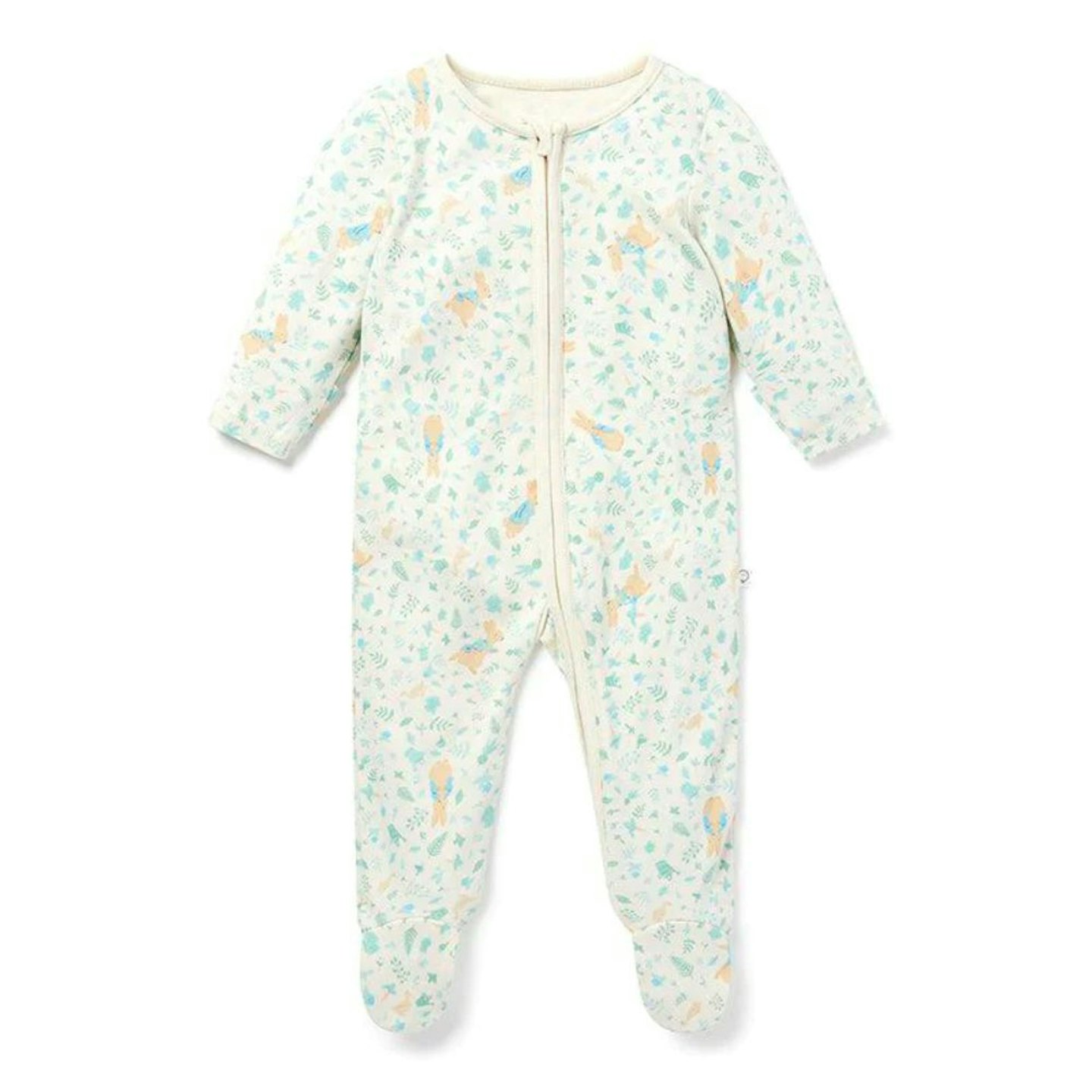 Mori Peter Rabbit Zip-Up Sleepsuit