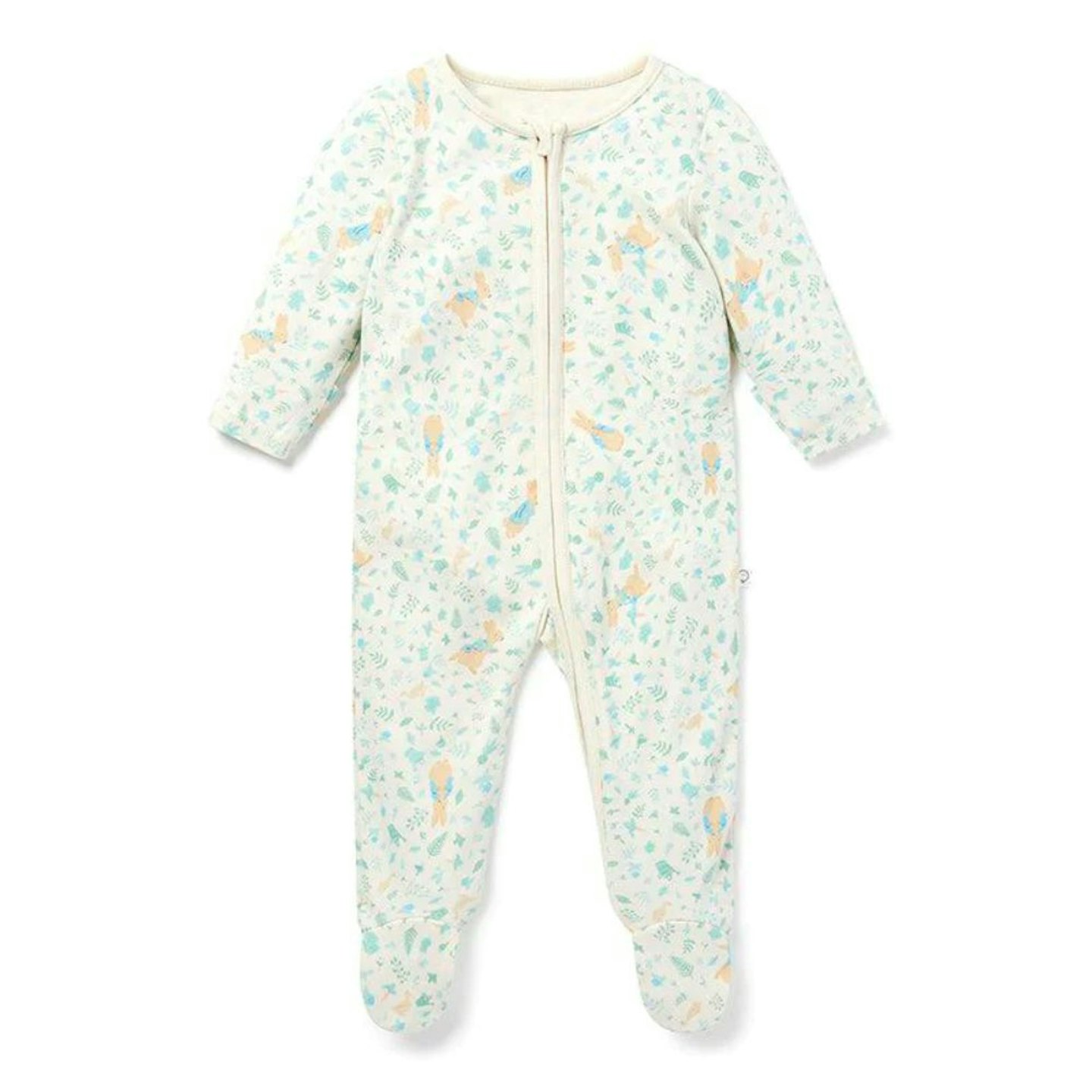 Mori Peter Rabbit Zip-Up Sleepsuit