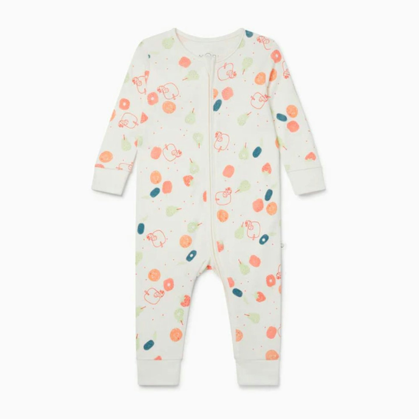 Mori The Very Hungry Caterpillar Printed Zip-Up Sleepsuit