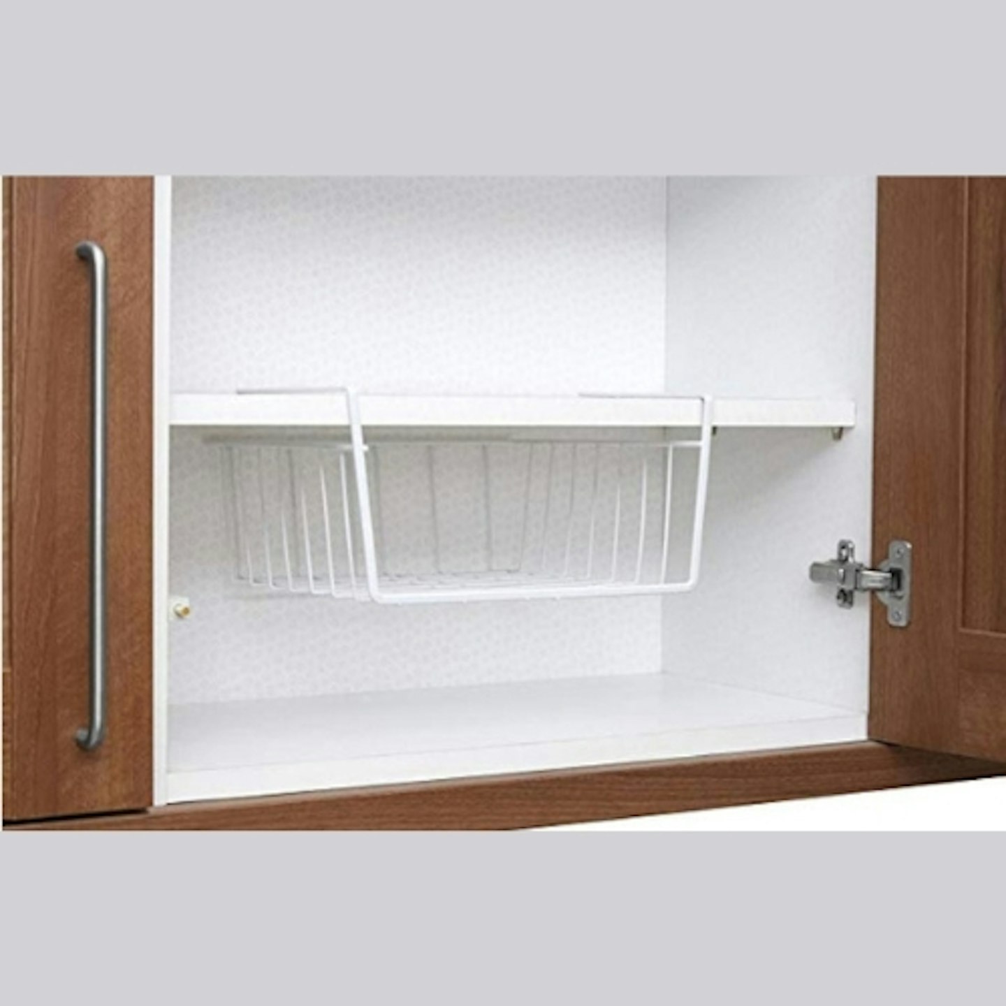 Premier Housewares Under Shelf Storage Basket for Cupboard Shelf