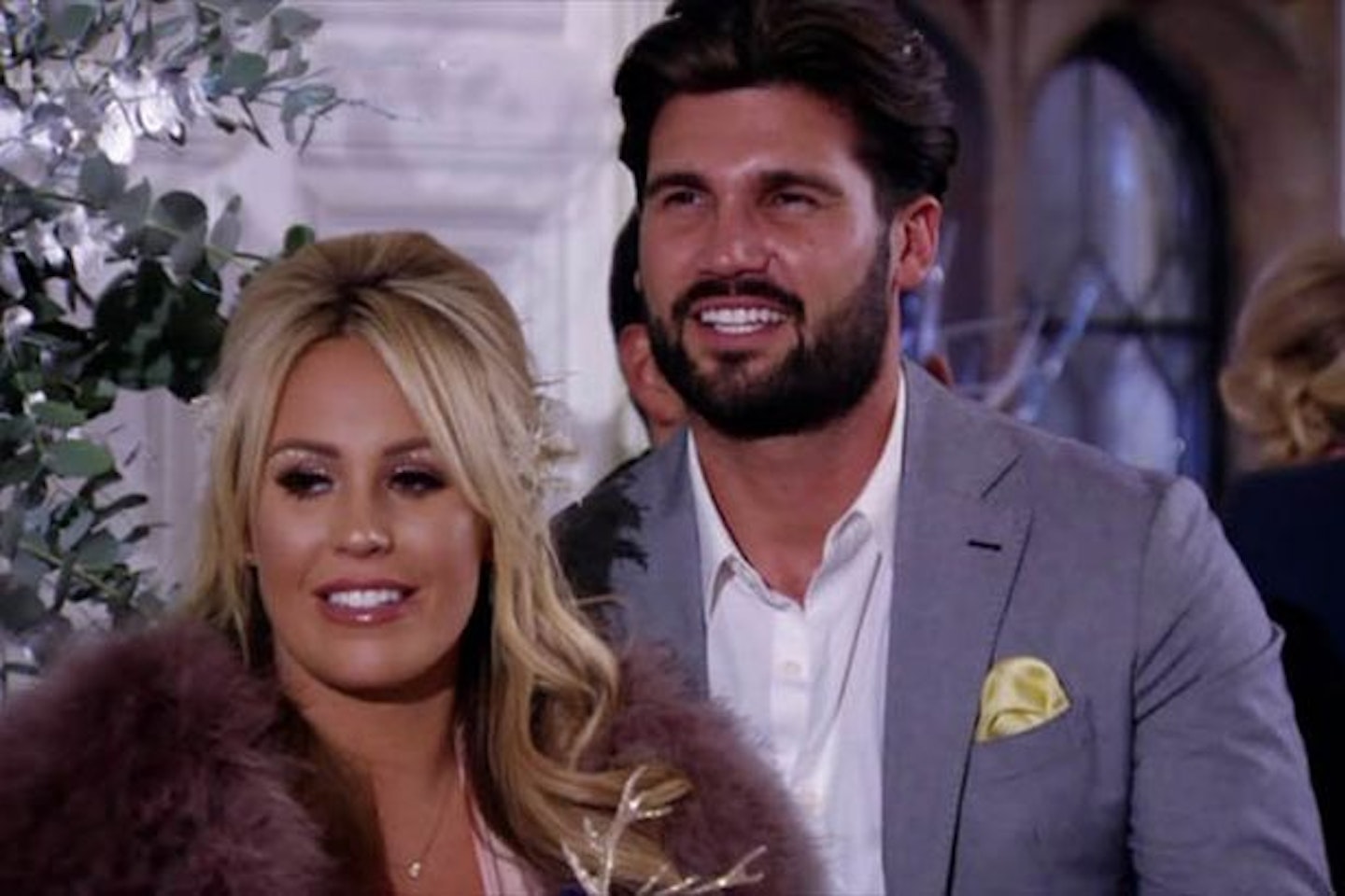 Kate Wright and Dan Edgar in TOWIE