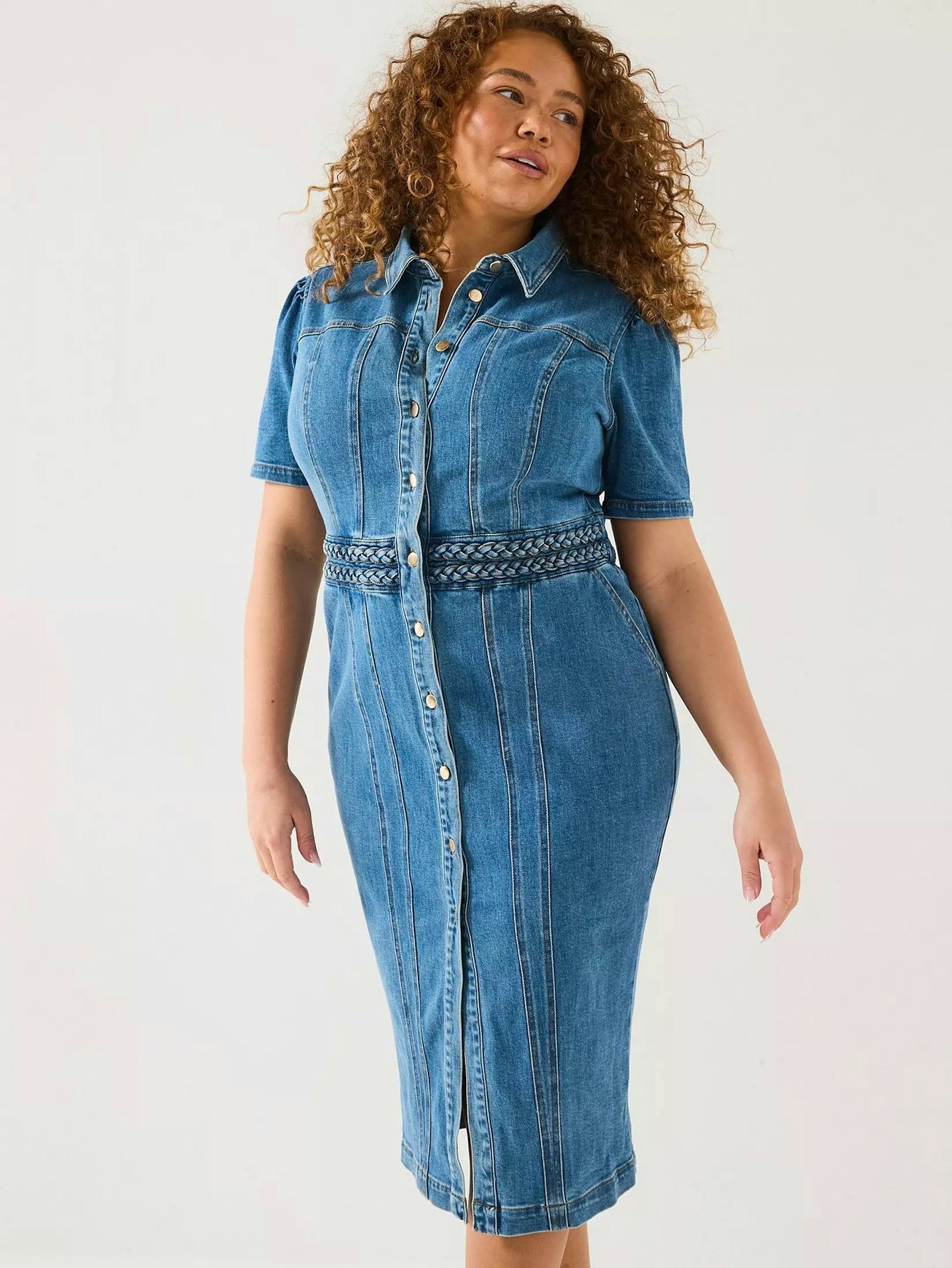 Denim dress