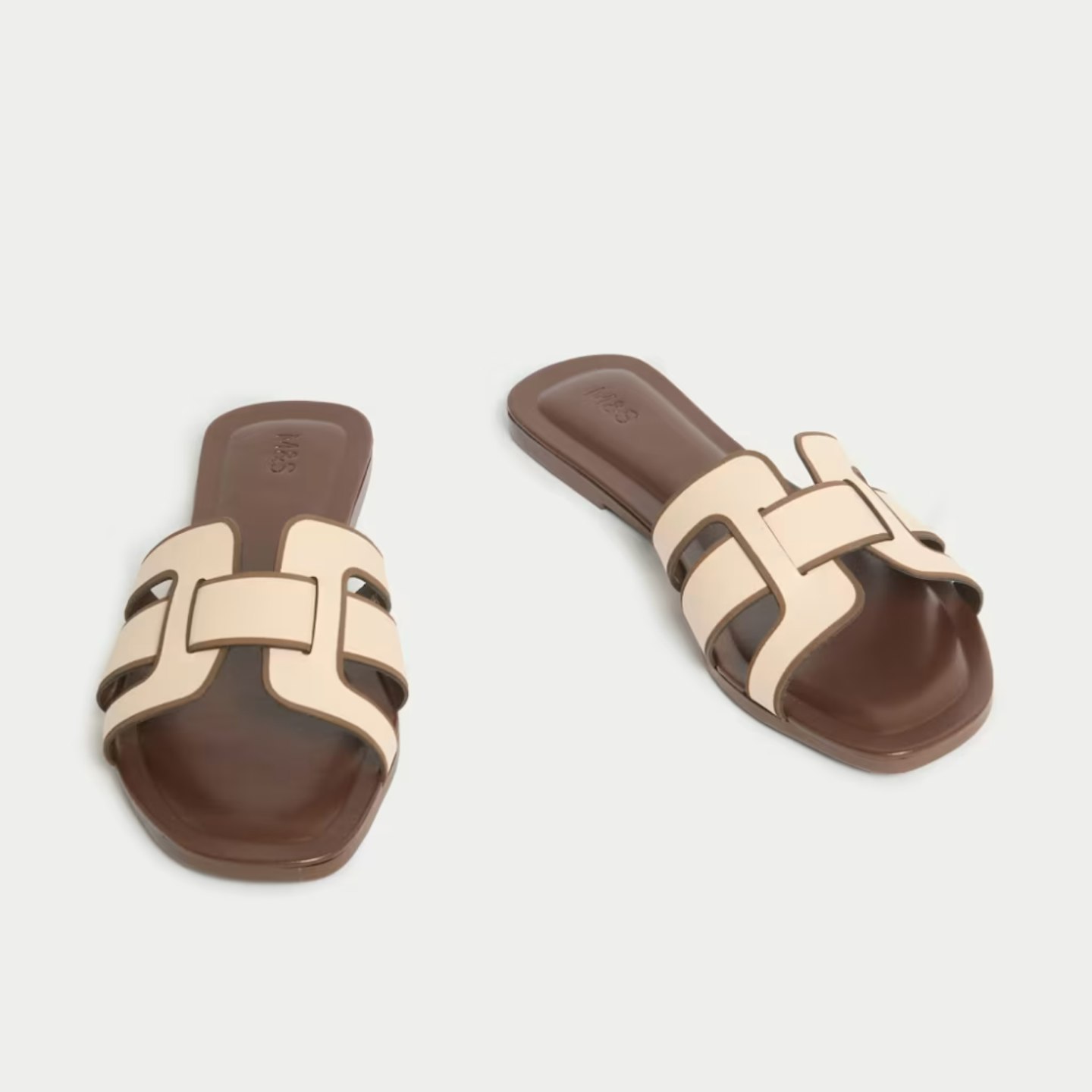 M&S slip on sandals hermes dupe