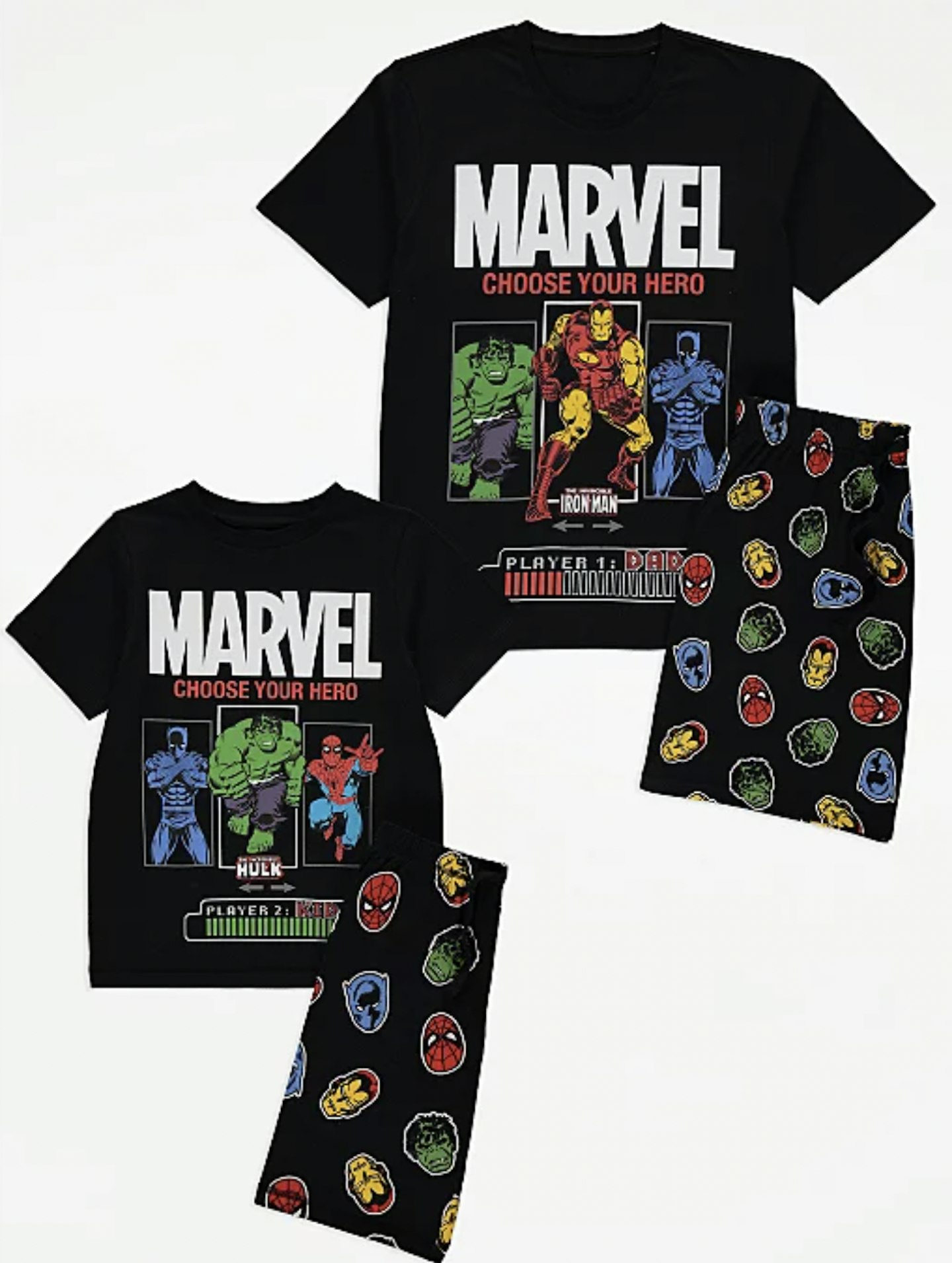 George @ Asda Marvel Pyjammas