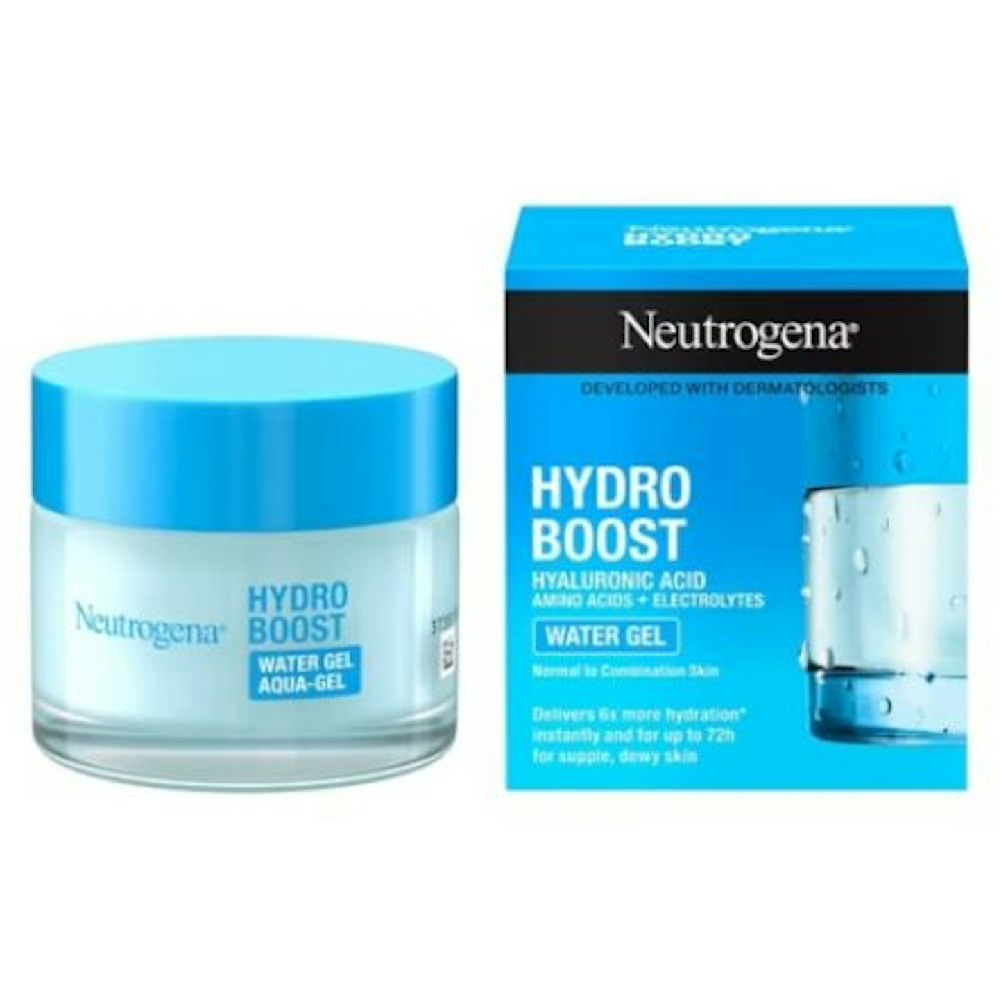 Neutrogena Hydro Boost Water Gel Moisturiser for Normal to Combination Skin 50ml