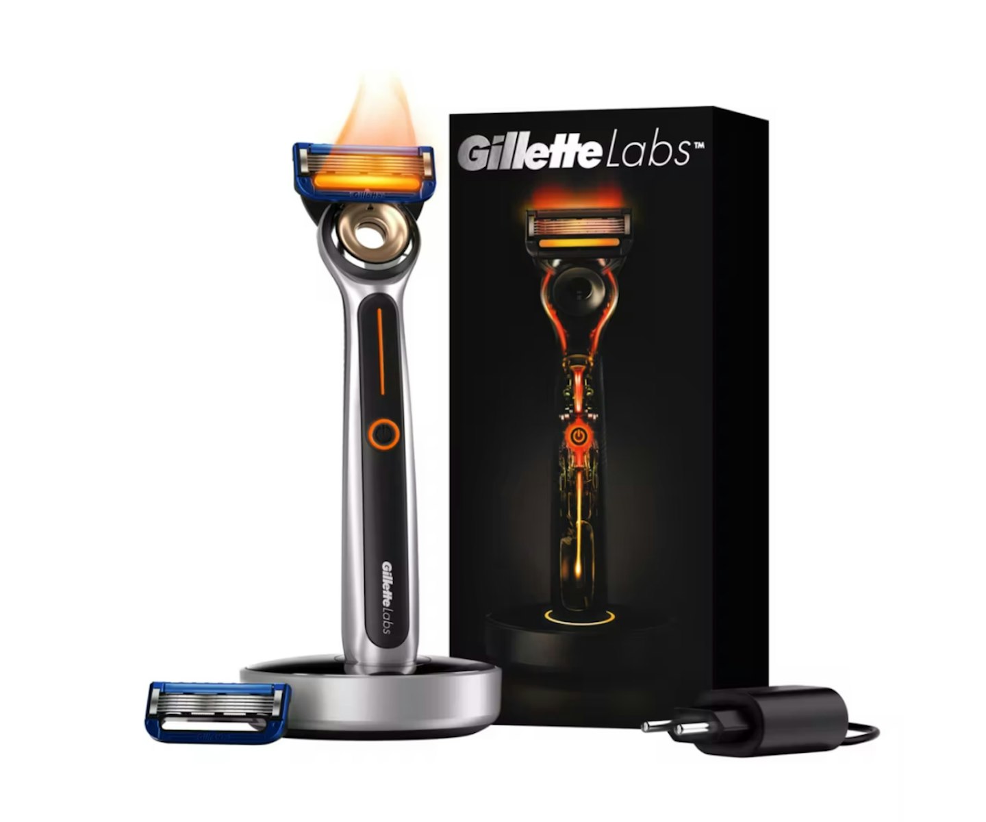 GilletteLabs Heated Razor For Men Starter Kit