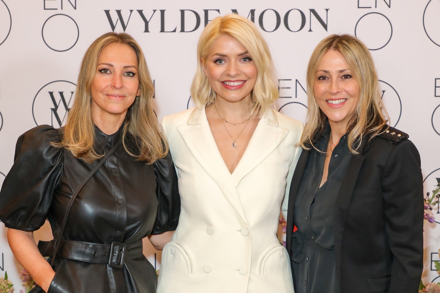 Holly Willoughby with Nicole and Natalie Appleton