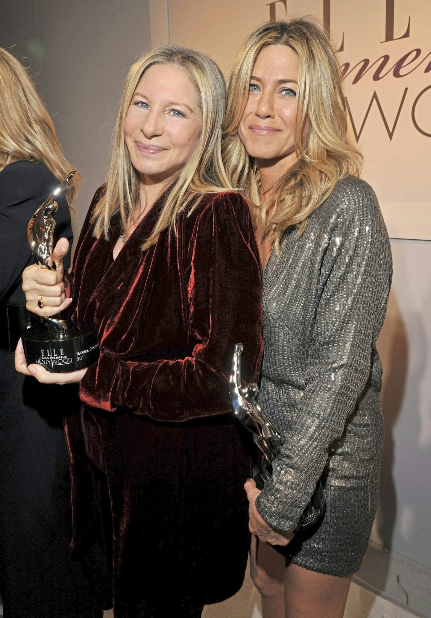 jennifer aniston and barbra streisand