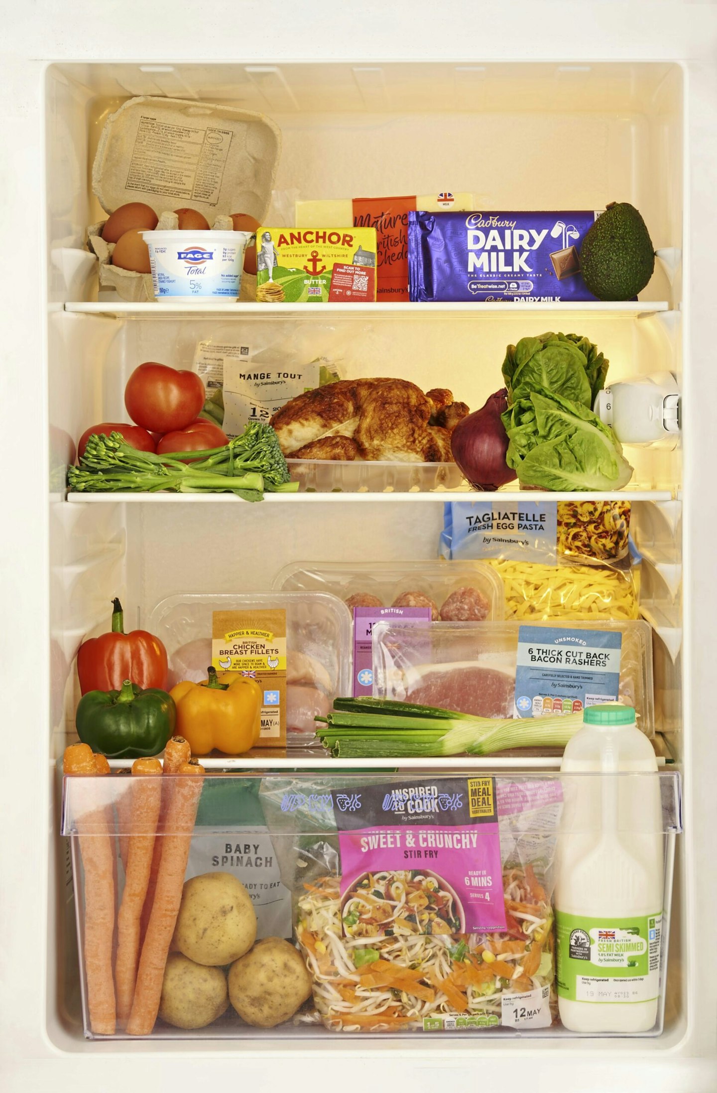 Inside Rachel Lugo's fridge