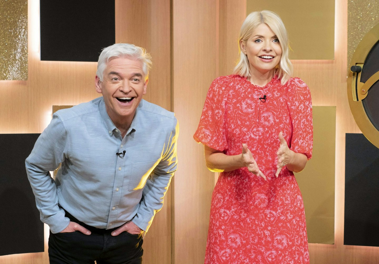 Holly Willoughby and Phillip Schofield hosting This Morning