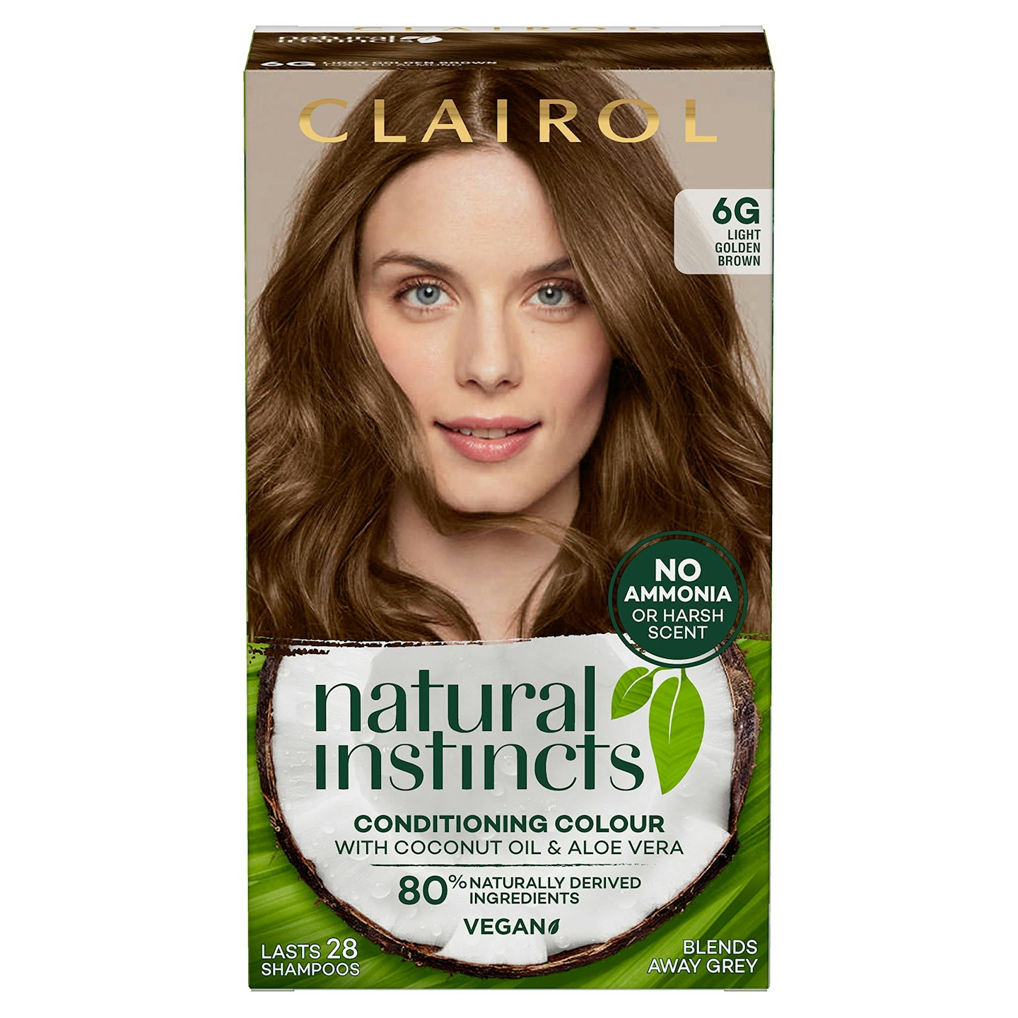 Clairol Natural Instincts Semi-Permanent No Ammonia Vegan Hair Dye
