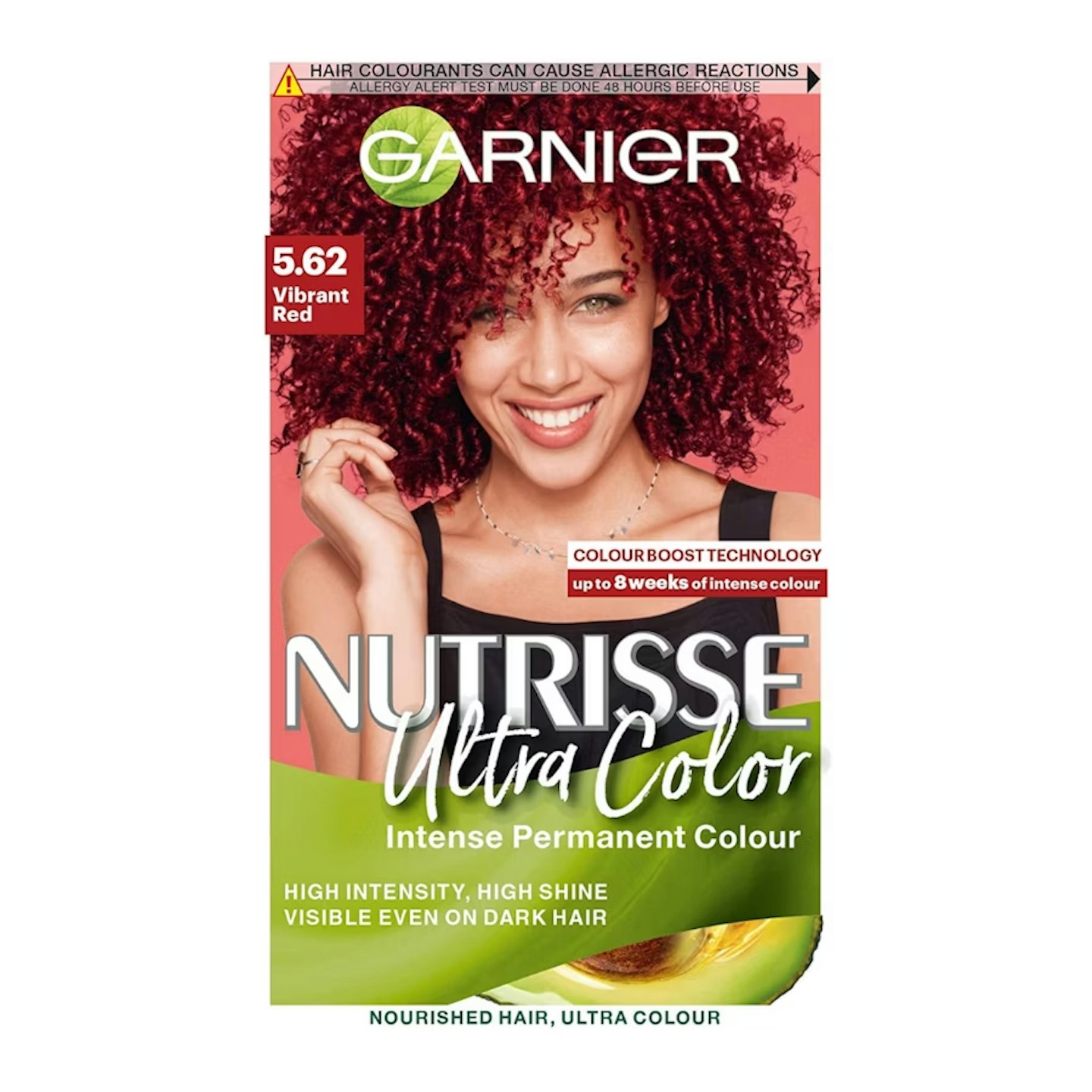 Garnier Nutrisse Ultra Color, 5.62 Vibrant Red