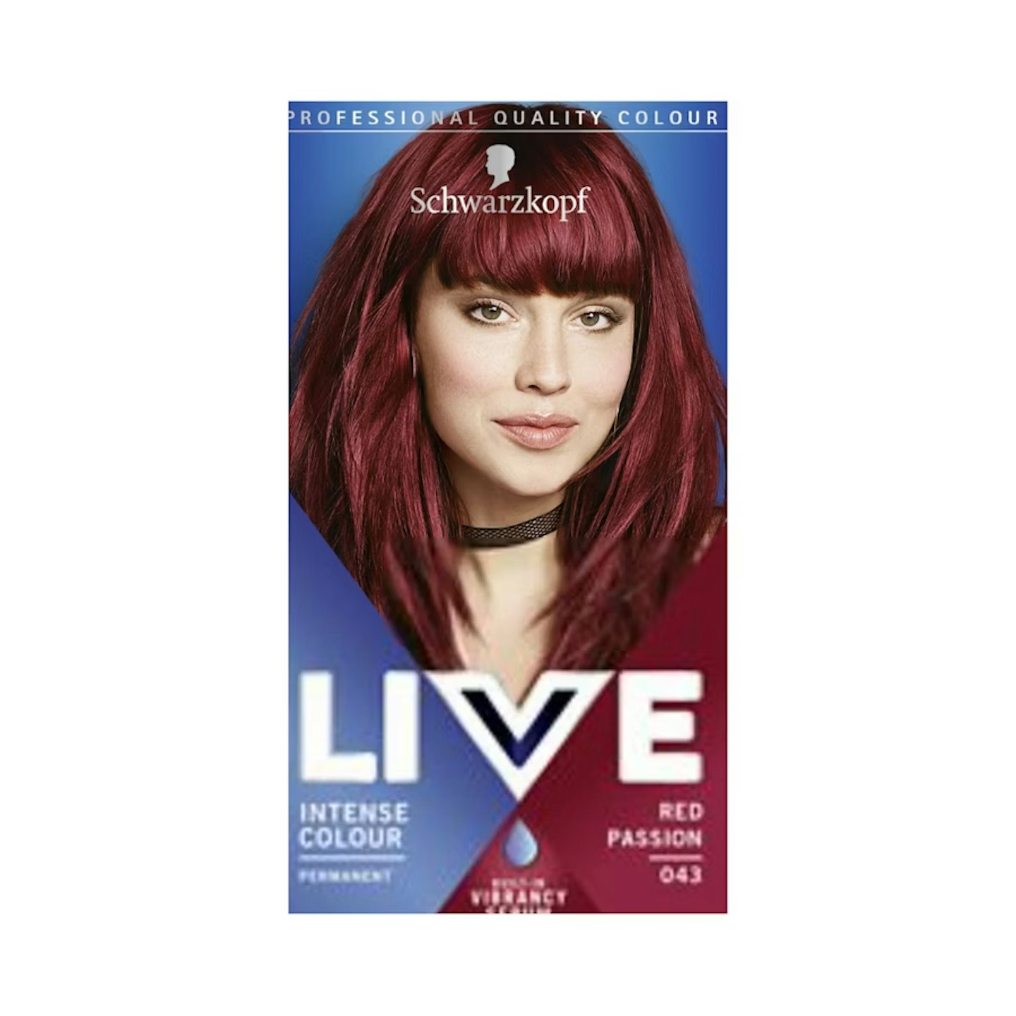 Schwarzkopf LIVE Permanent Hair Dye - Red Passion